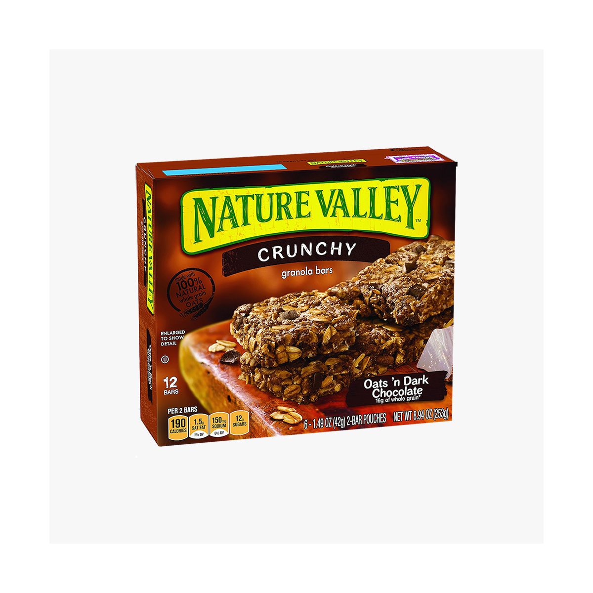Nature Valley Oats'N Dark Chocolate Crunchy Granola Bars