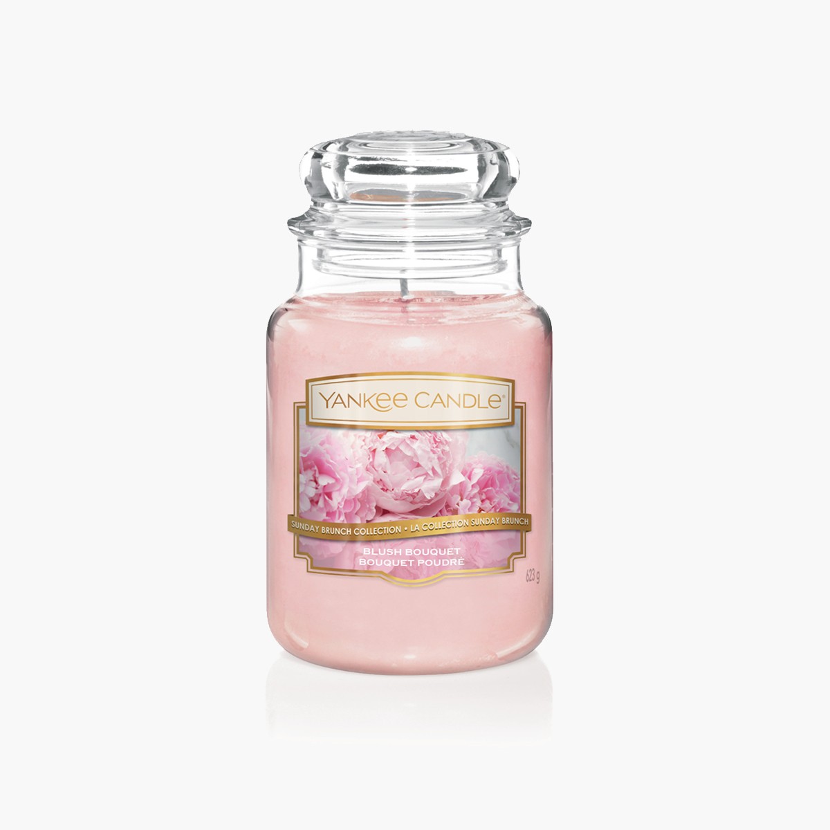 YANKEE CANDLE Blush Bouquet Bouquet Bouquet Bouquet Verre Rose 411 g