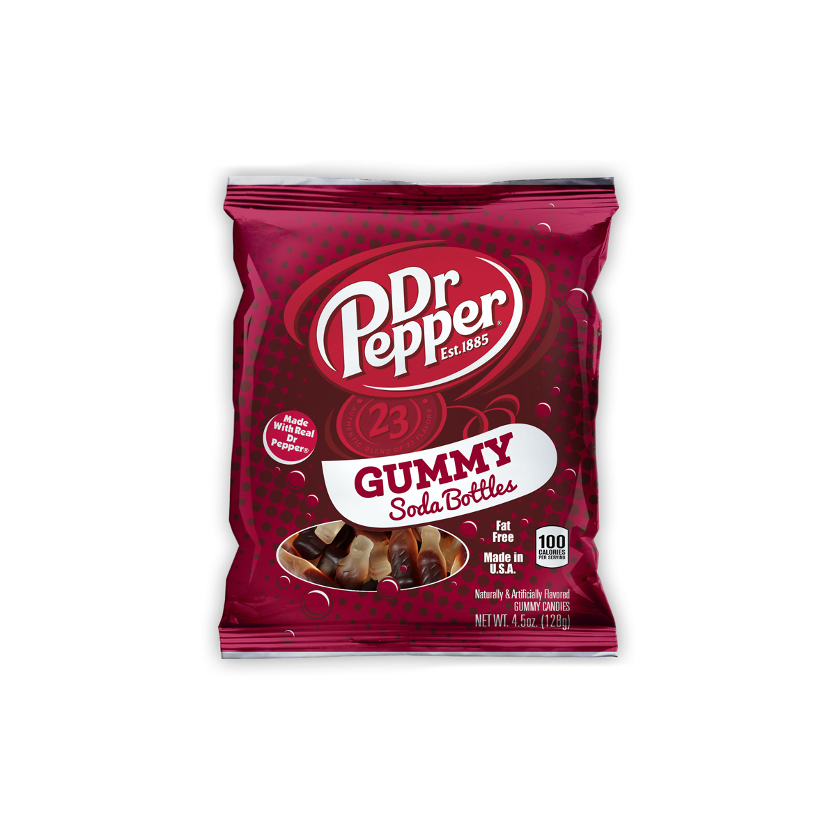 DR Pepper Gummy Soda Bottles Bonbons gélifiés gout cola Dr Pepper