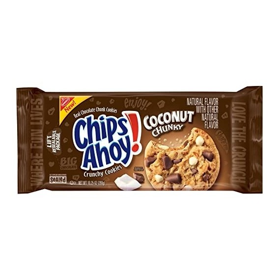Cookies Chips Ahoy! Chunky Coconut pépite de chocolat et de coco