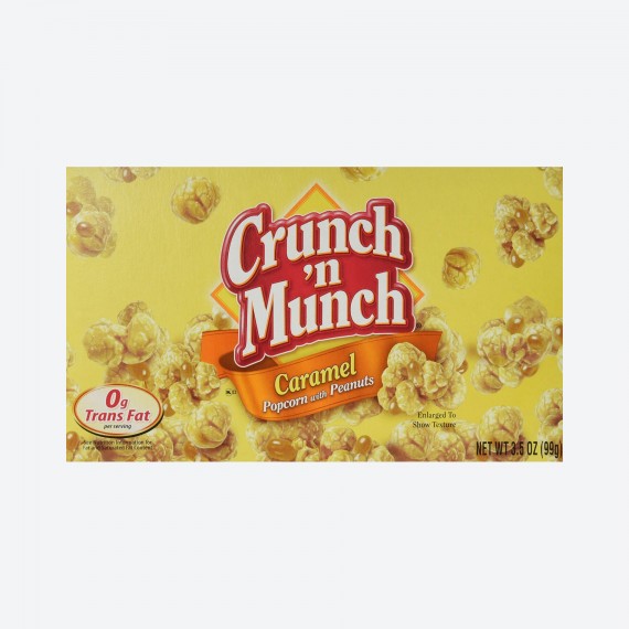 Pop Corn Crunch' N Munch Caramel with Peanuts
