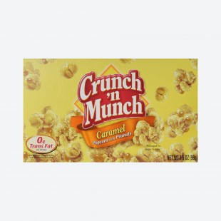 Pop Corn Crunch' N Munch Caramel with Peanuts