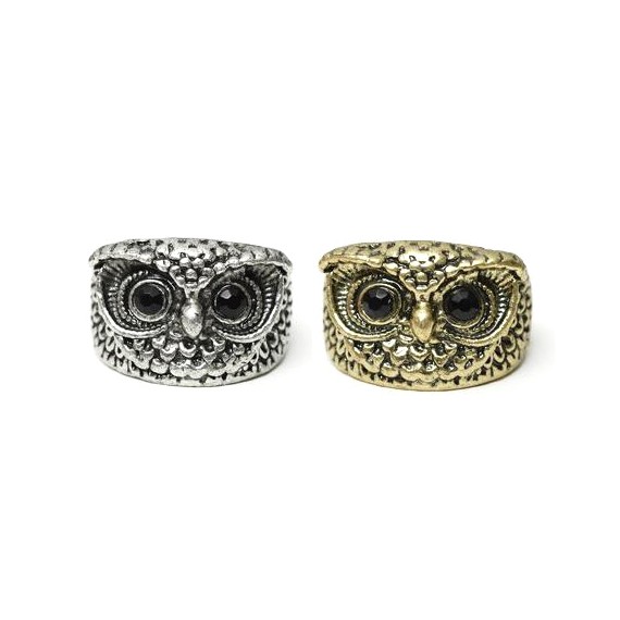 Bague hibou