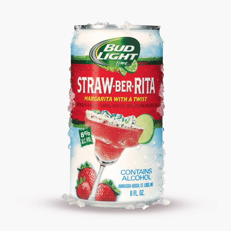 Strawberita Calories Bud Light Shelly Lighting