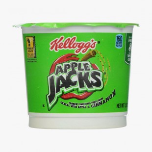 Kellogg's Apple Jacks Bowl petit déjeuner à emporter