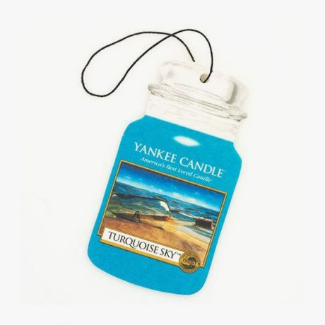 Turquoise Sky Classic Car Jar