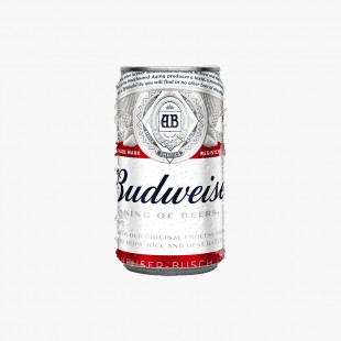 Budweiser can beer