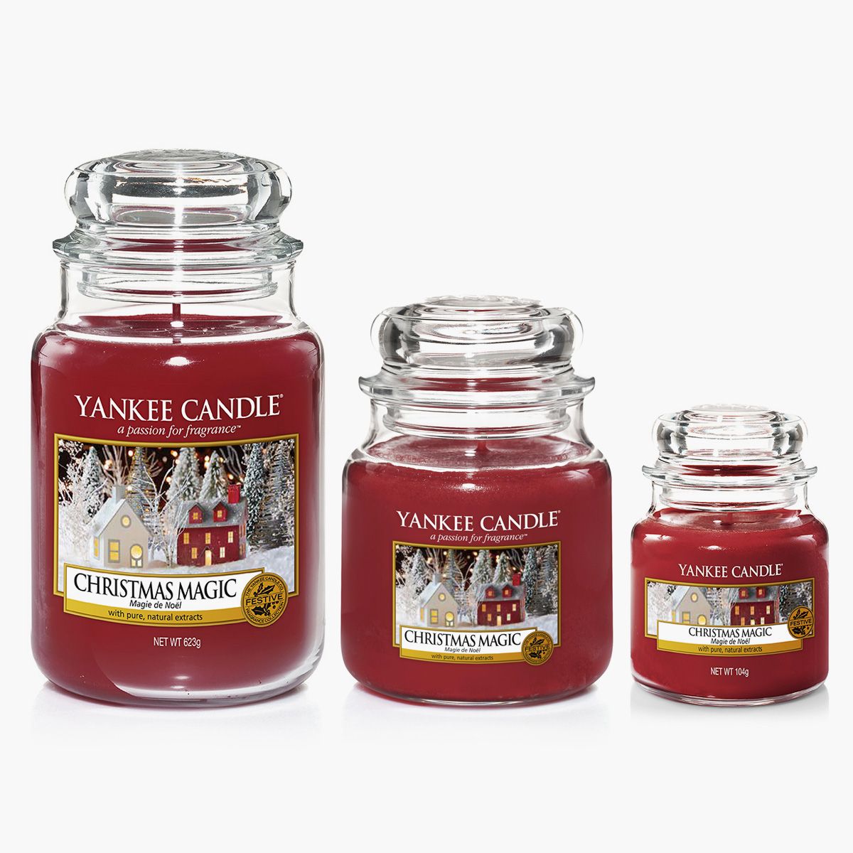 Bougies parfumées Christmas Magic de Yankee Candle ❤️ Acheter en ligne
