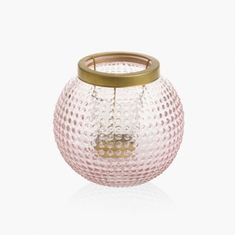 Lanterne pour votive pastel romance