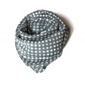 foulard-gris-etoile