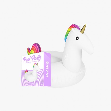 Unicorn Pool Party Bouée gonflable