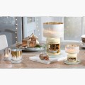 Photophore Winterscape doré collection Noel Yankee candle