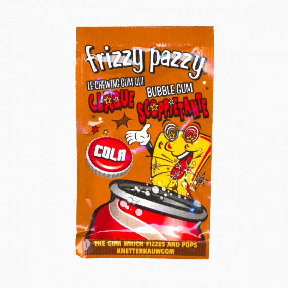 Frizzy Pazzy  Chewing-gum en grain pétillant gout cola