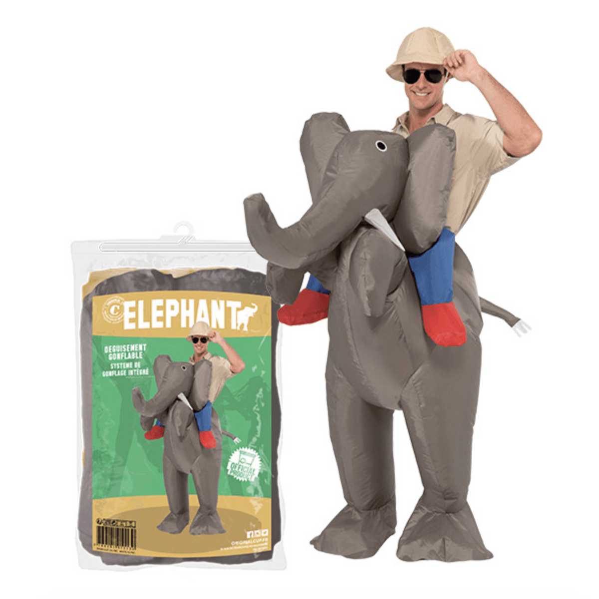 Original Cup  Costume gonflable modèle Elephant