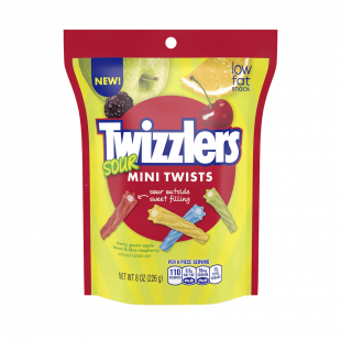 Twizzlers Mini Twists Sour