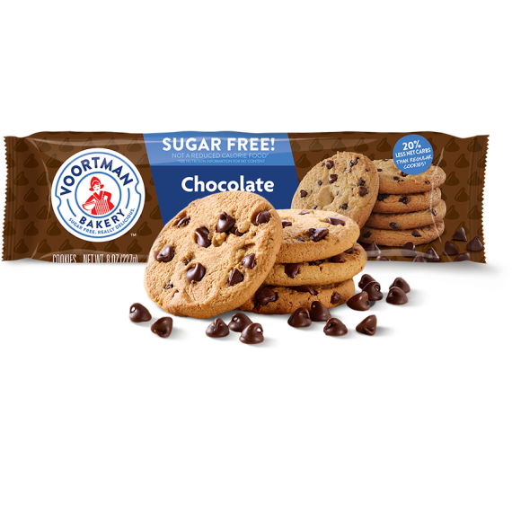 VOORTMAN | Biscuits aux pépites de chocolat sans sucre ajouté