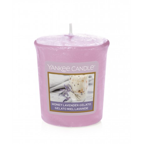 yankee Candle Votive Honey Lavender Gelato
