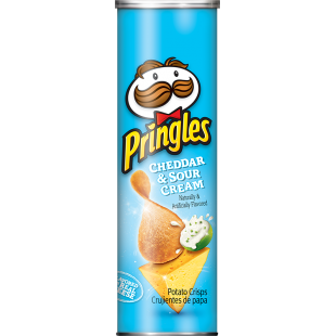 PRINGLES CHEDDAR SOUR CREAM 158 GR