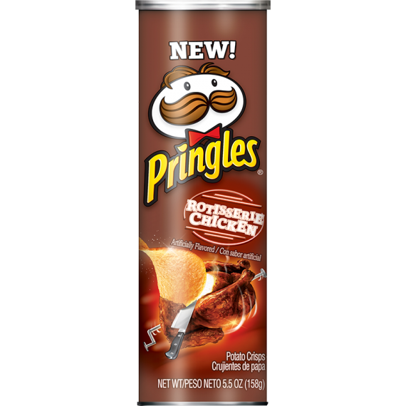  PRINGLES ROTISSERIE CHICKEN 158GR   