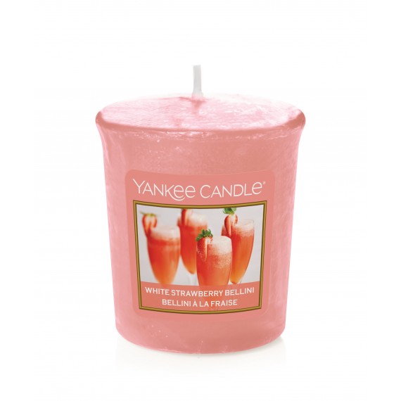 Yankee Candle White Strawberry Bellini Votive