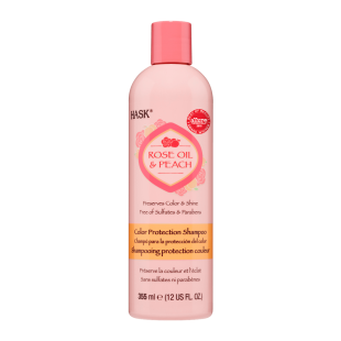 Hask Rose Oil & Peach Shampoing Protection Couleur
