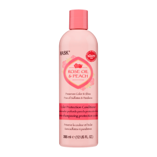 Hask Rose Oil & Peach Après Shampoing Protection Couleur