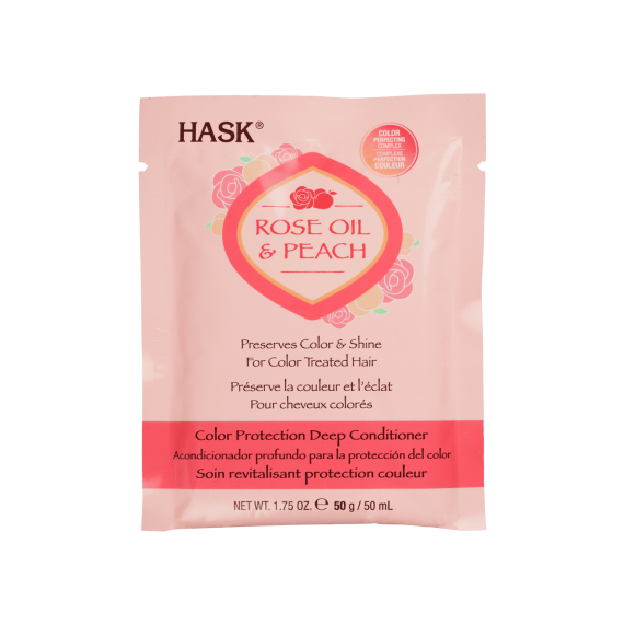 Hask Rose Oil & Peach Soin Couleur Intense