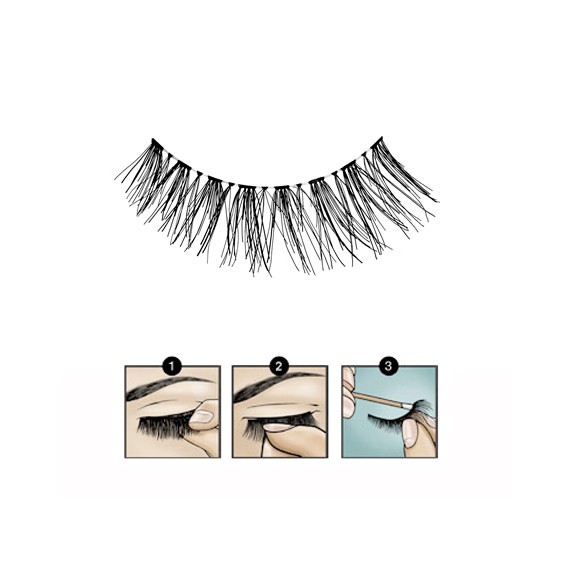 Faux Cils Fashion Lashes 120 BLACK 1/2