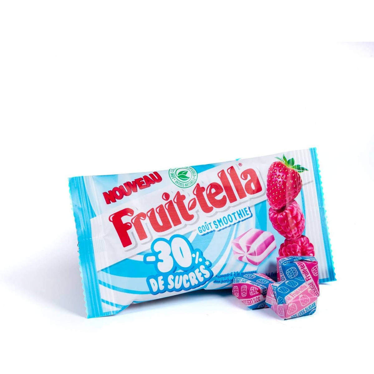 Fruitella  Gout Smoothie Fraise et Framboise 28g