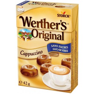 Werther's Original Cappuccino Sans Sucre 42g