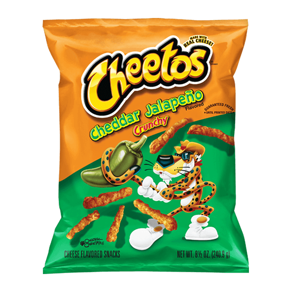 Cheetos Cheddar Jalapeno Crunchy