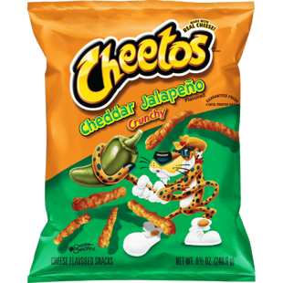 Cheetos Cheddar Jalapeno Crunchy