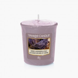 Dried Lavender & Oak Votive