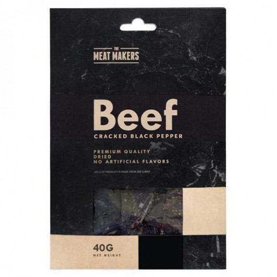 Meat Makers Gourmet Cracked Black Pepper Beef