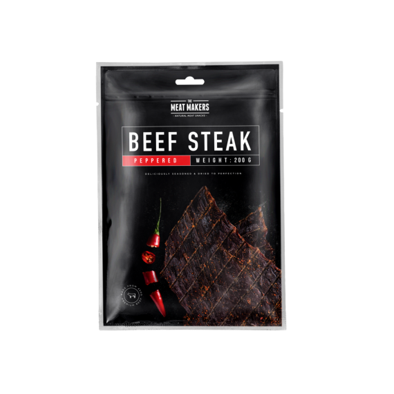 Beef Steak Peppered 200g The Meat Makers