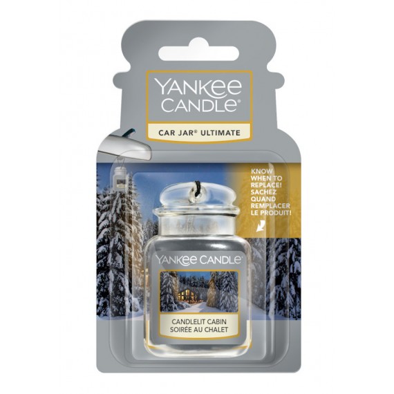 Parfum voiture Yankee Candle Candlelit Cabin