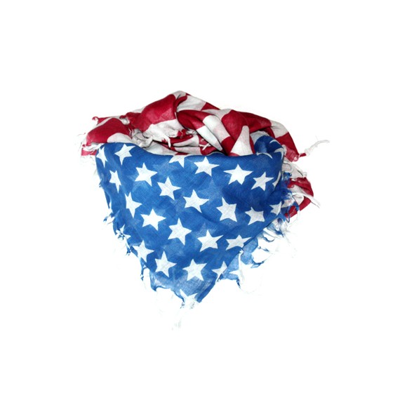 Foulard-US-FLAG-Franges