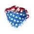 Foulard US FLAG Franges 