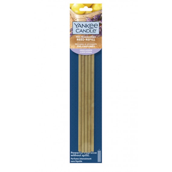 Yankee Candle Lemon Lavender Brins Diffuseurs Pré-Parfumés