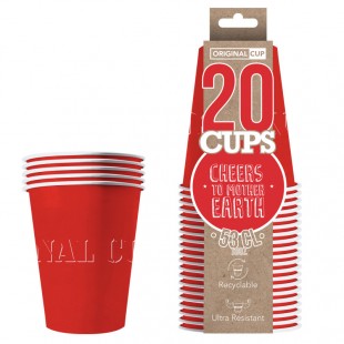 Papar Cups Rouges Original Cup