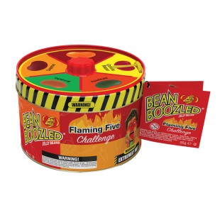 Bean Boozled Flaming five tin