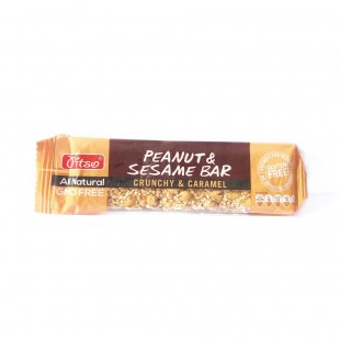 Peanut & Sesame Bar Crunchy Caramel