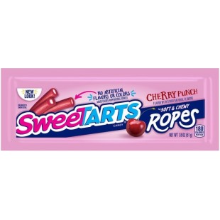 Wonka SweeTarts Soft & Chewy Ropes Cherry