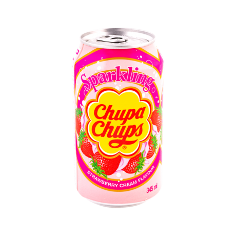 Chupa Chups Fraise Sparkling Soda