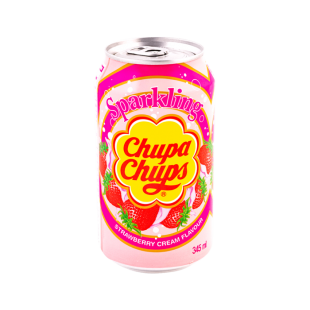 Chupa Chups Fraise Sparkling Soda