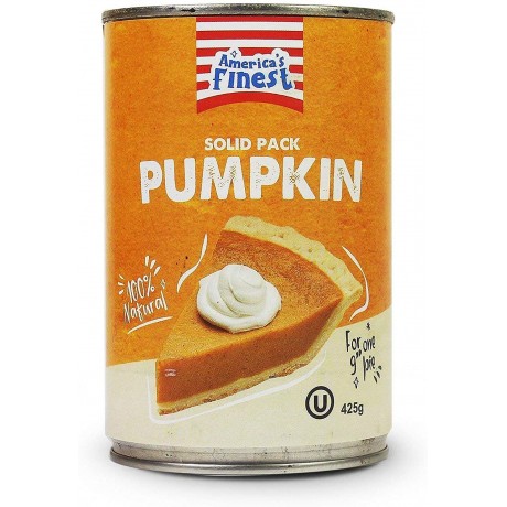 America's Finest Solid Pack Pumpkin
