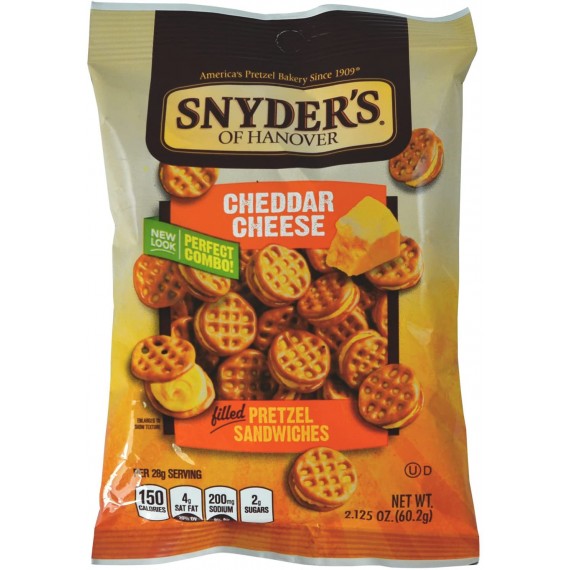 Snyder's Cheddar Cheese Pretzel Sandwiches