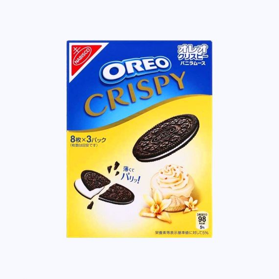 Oreo Crispy Vanilla Mousse