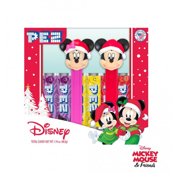 Coffret PEZ Mickey & Minnie Mouse Holiday