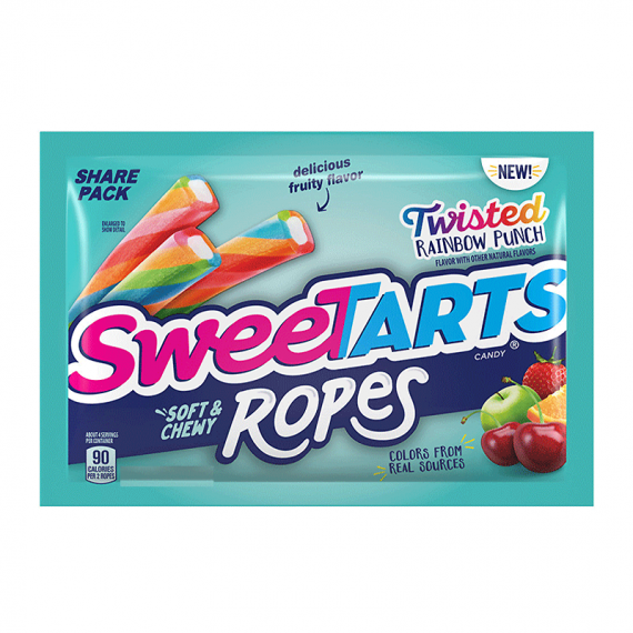 Wonka SweeTarts Soft & Chewy Rope Rainbow Punch